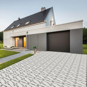 External view of stylish house Komfortowy podjazd. O czym warto pomyśleć przy jego budowie?