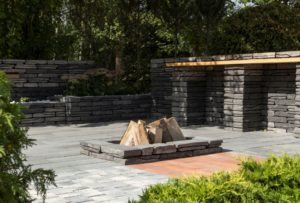 Polbruk_Murek Albero_barek_palenisko 9 zastosowań murka z elementów betonowych